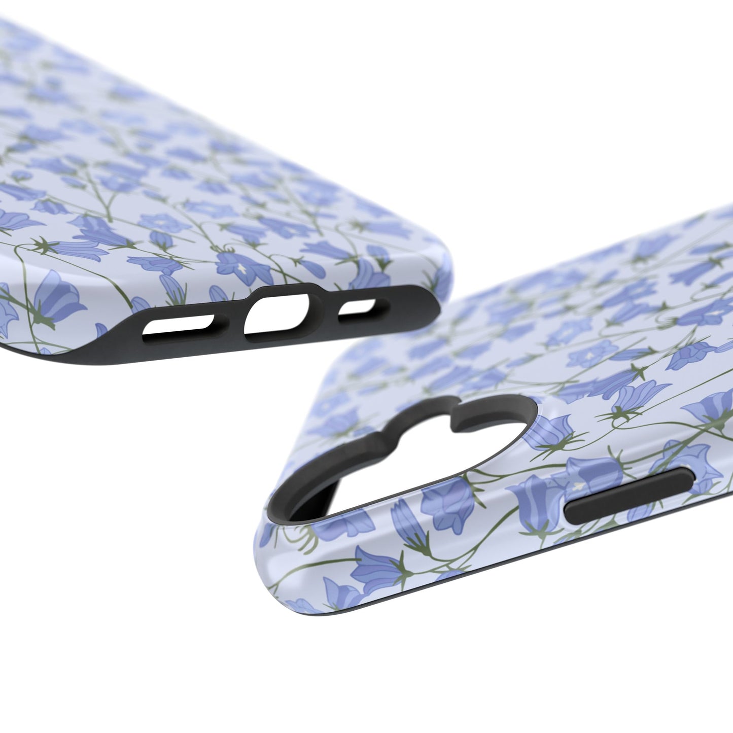 Purple Floral Pattern MagSafe Case
