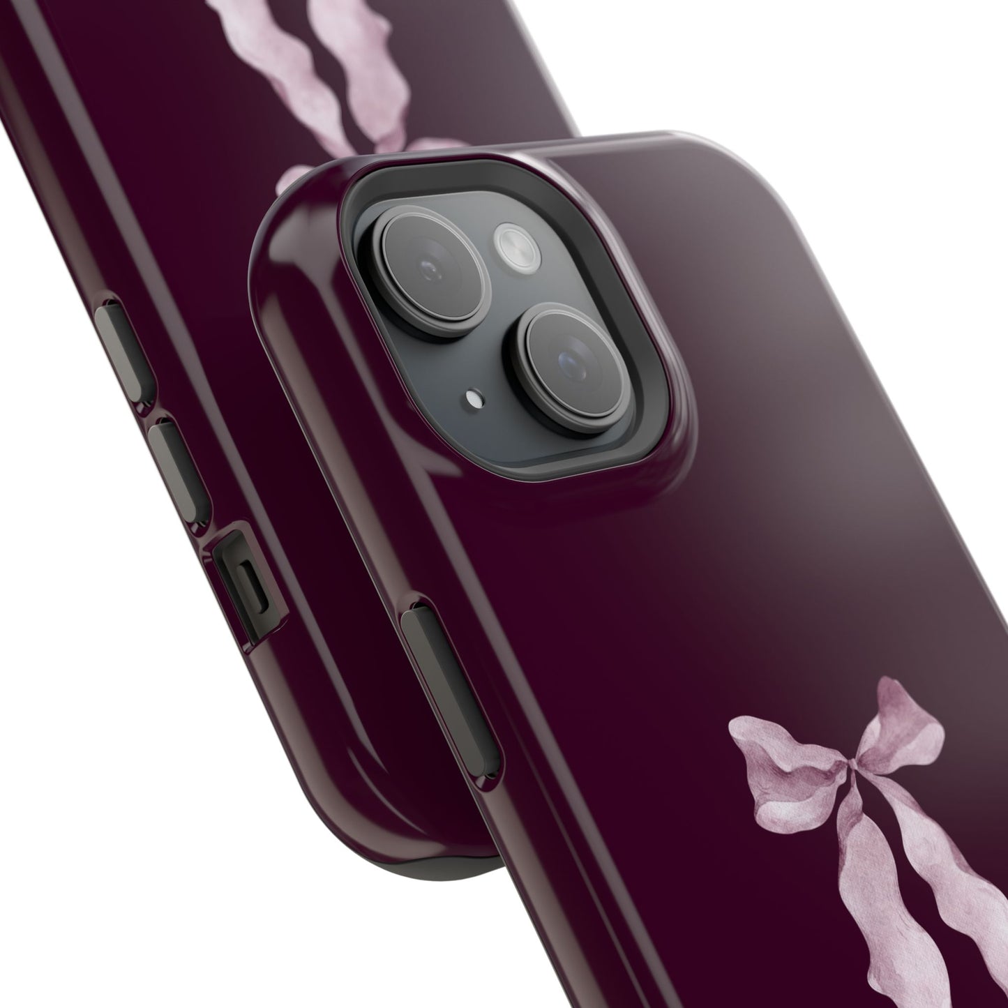 Beauty Burgundy Bow MagSafe