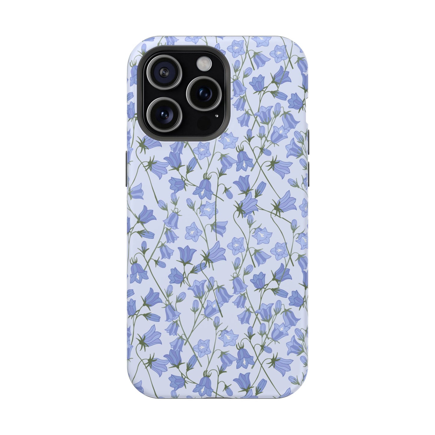 Purple Floral Pattern MagSafe Case