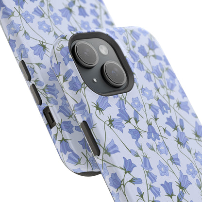 Purple Floral Pattern MagSafe Case