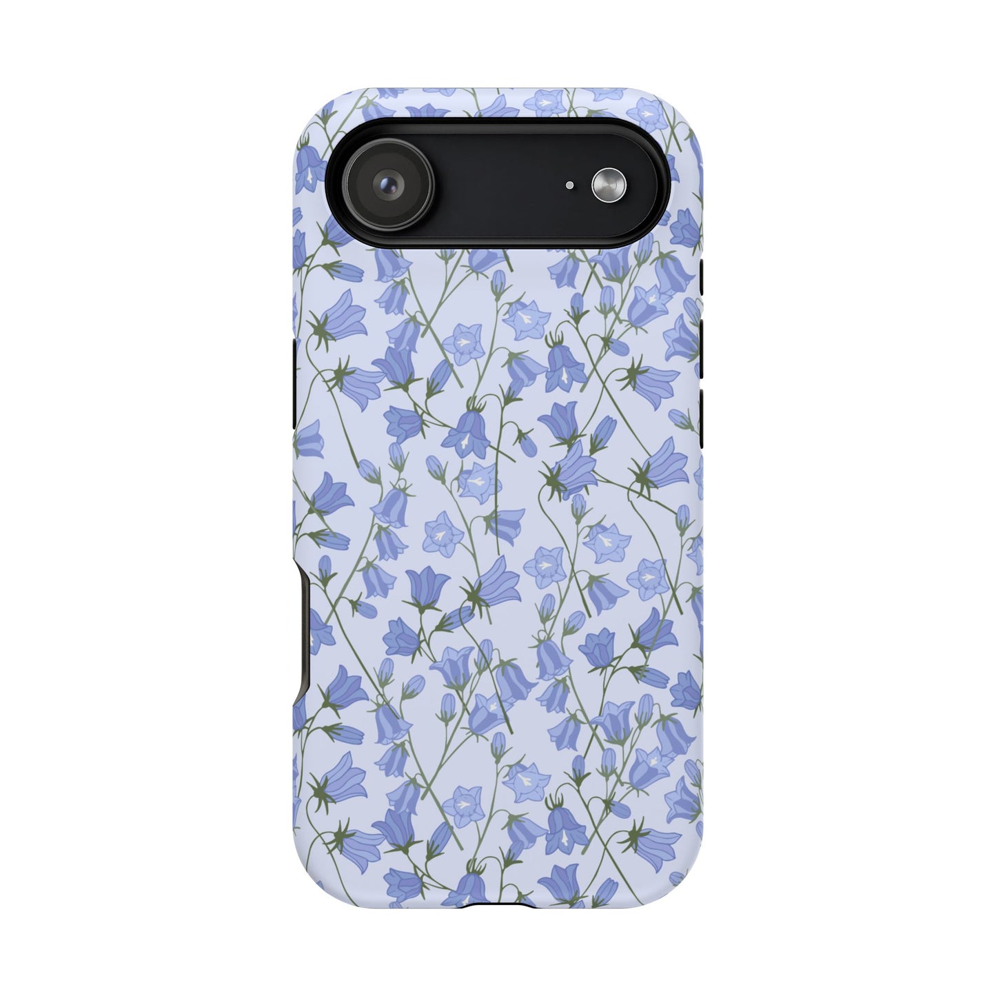 Purple Floral Pattern MagSafe Case