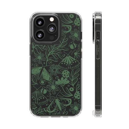 Clear Garden Pattern Case