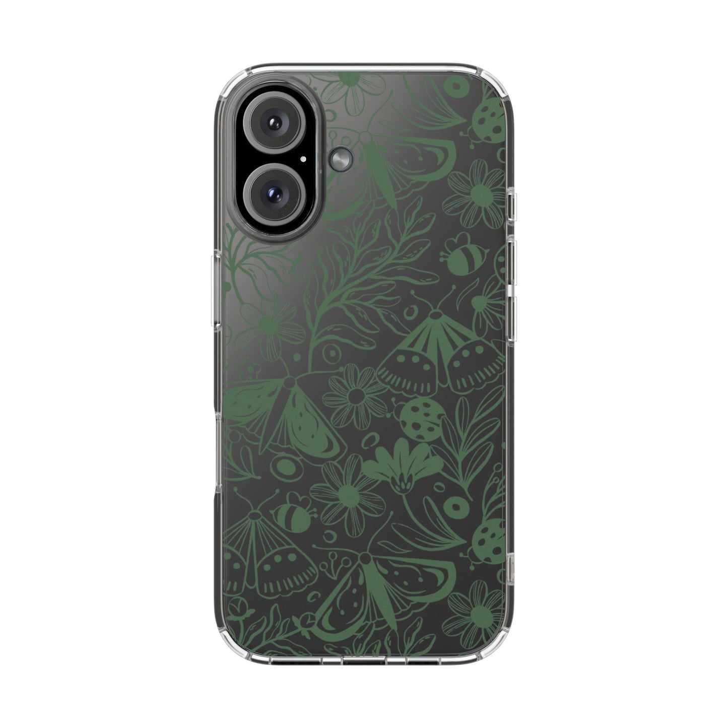 Clear Garden Pattern Case