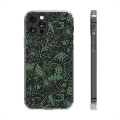 Clear Garden Pattern Case