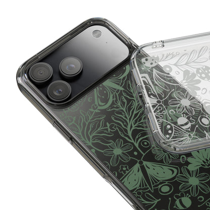 Clear Garden Pattern Case