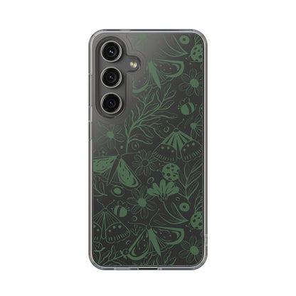 Clear Garden Pattern Case