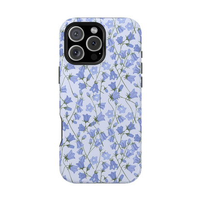 Purple Floral Pattern MagSafe Case