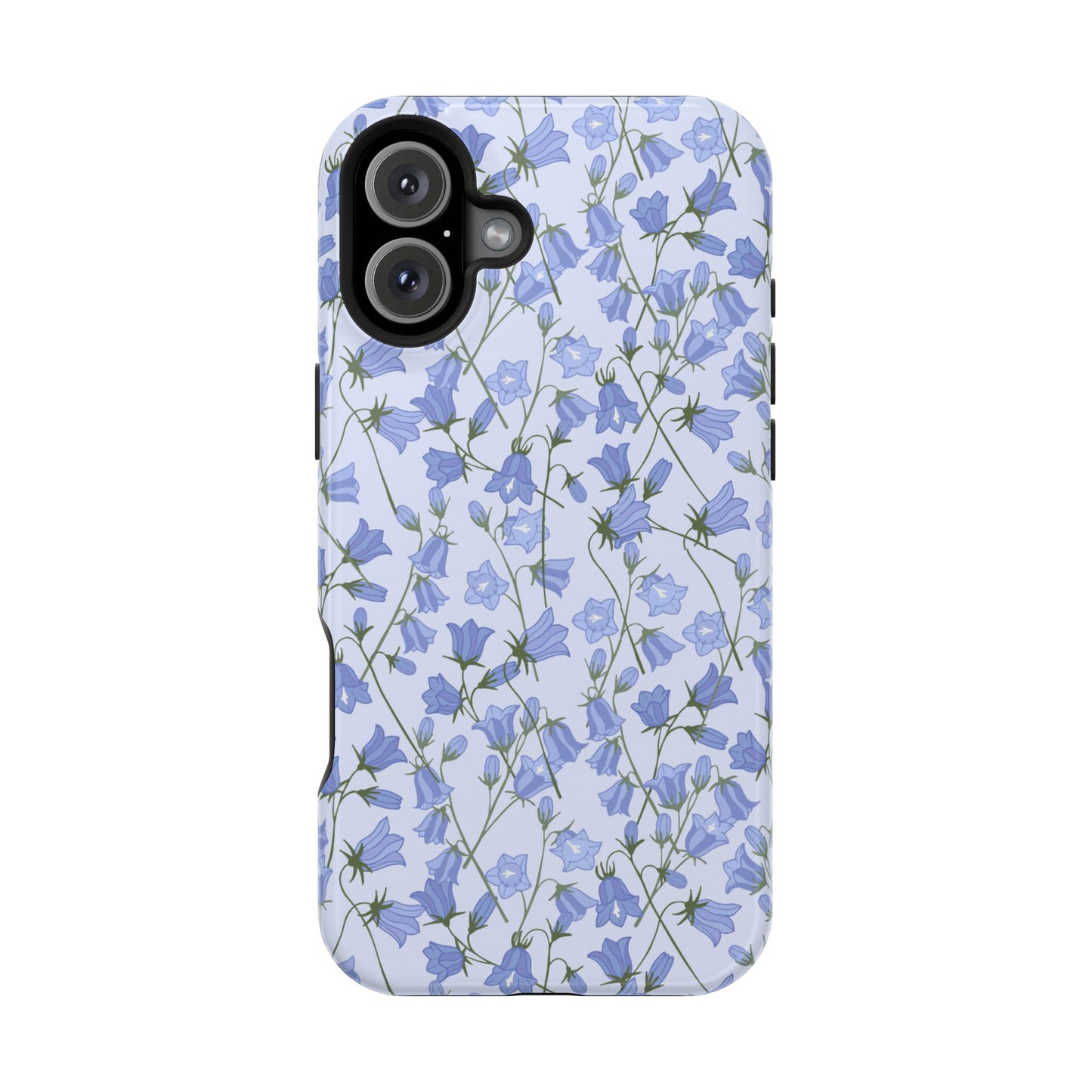 Purple Floral Pattern MagSafe Case