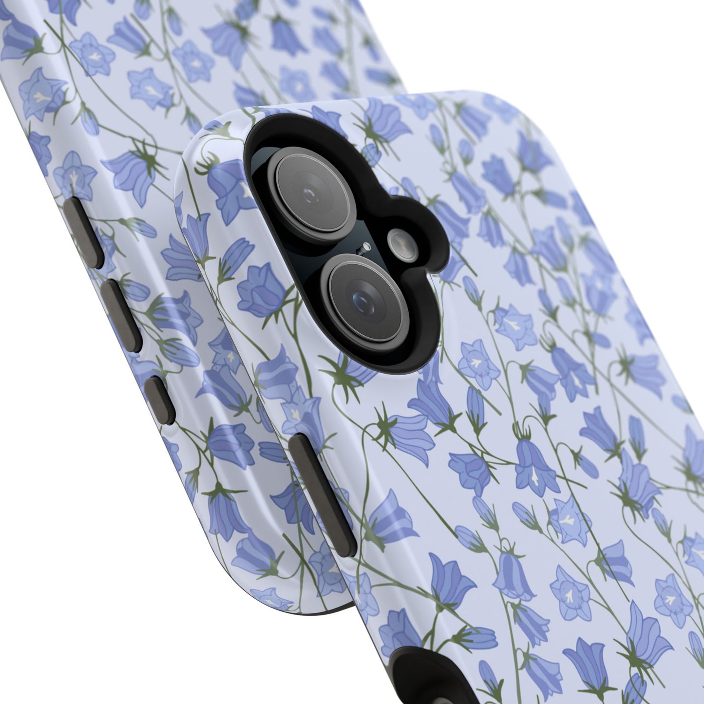 Purple Floral Pattern MagSafe Case