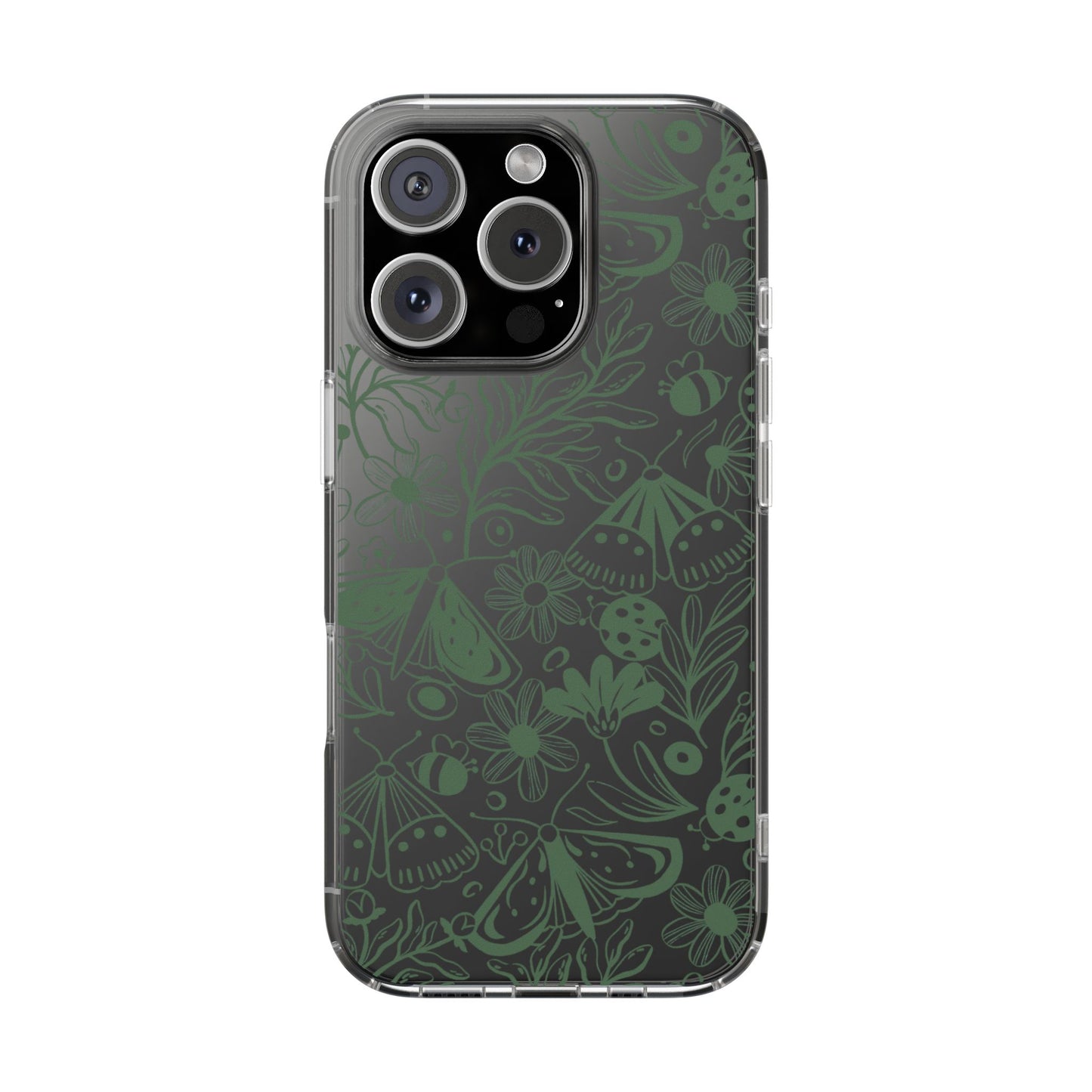 Clear Garden Pattern Case