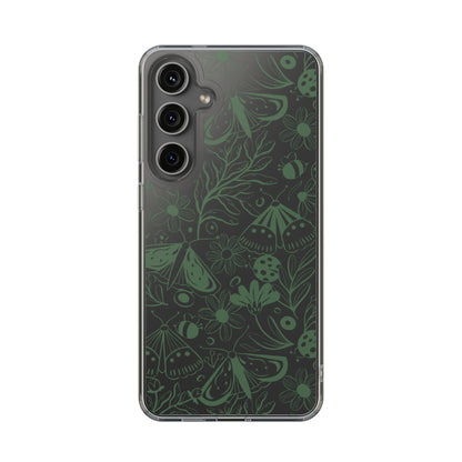 Clear Garden Pattern Case