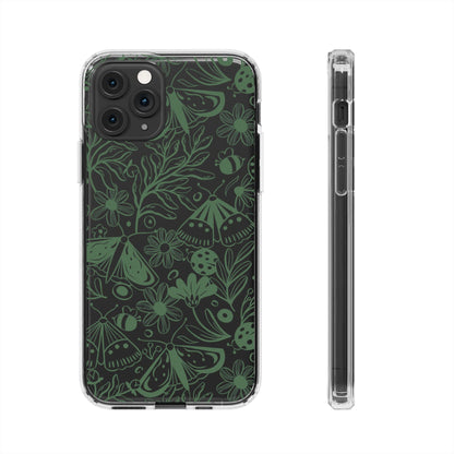 Clear Garden Pattern Case
