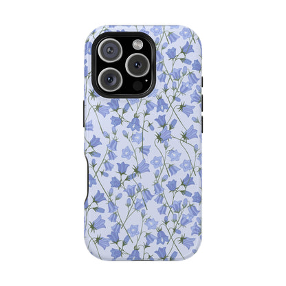 Purple Floral Pattern MagSafe Case