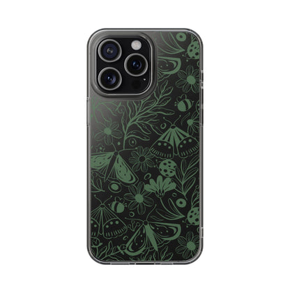 Clear Garden Pattern Case