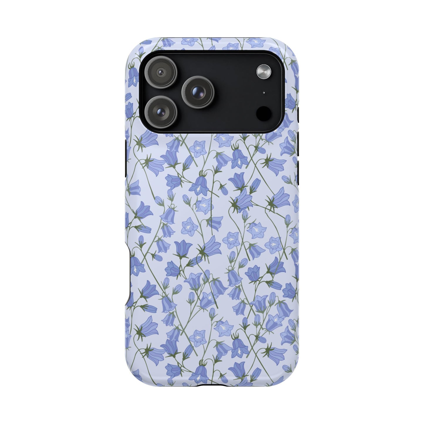 Purple Floral Pattern MagSafe Case