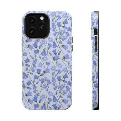 Purple Floral Pattern MagSafe Case