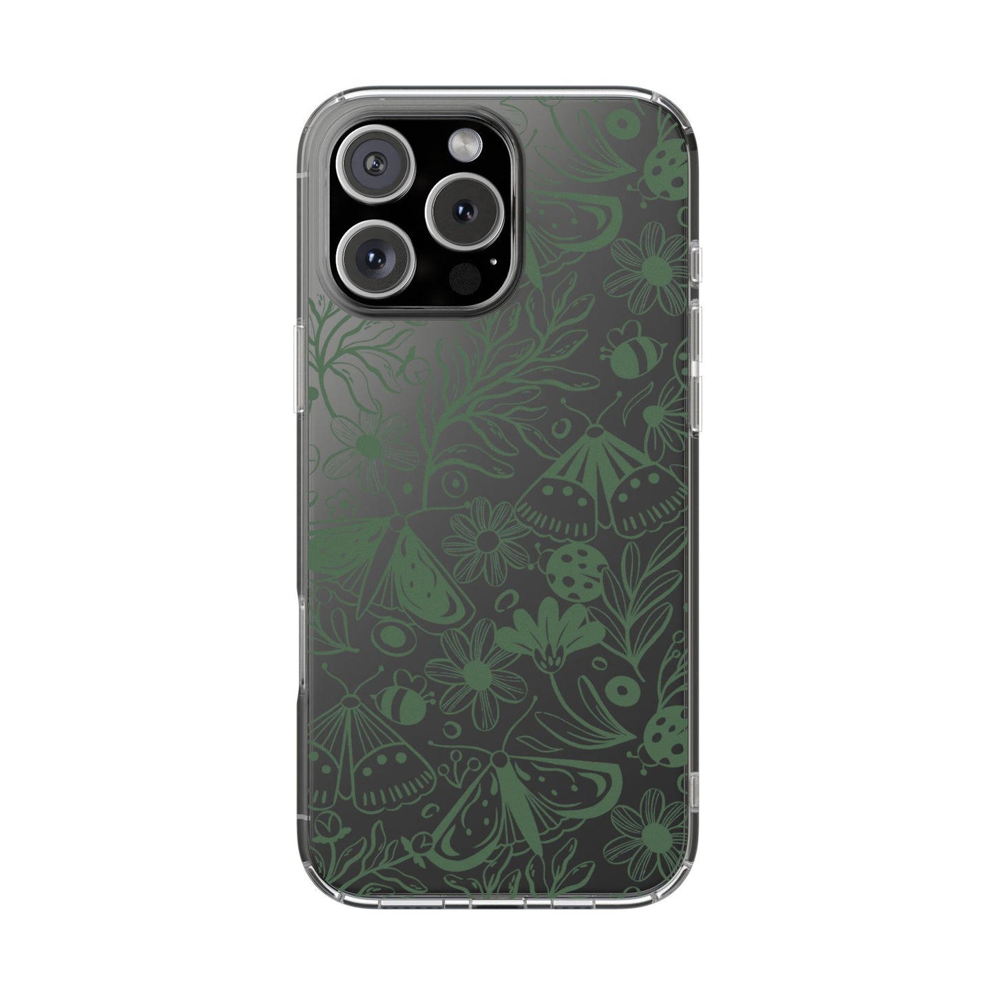 Clear Garden Pattern Case