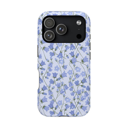 Purple Floral Pattern MagSafe Case