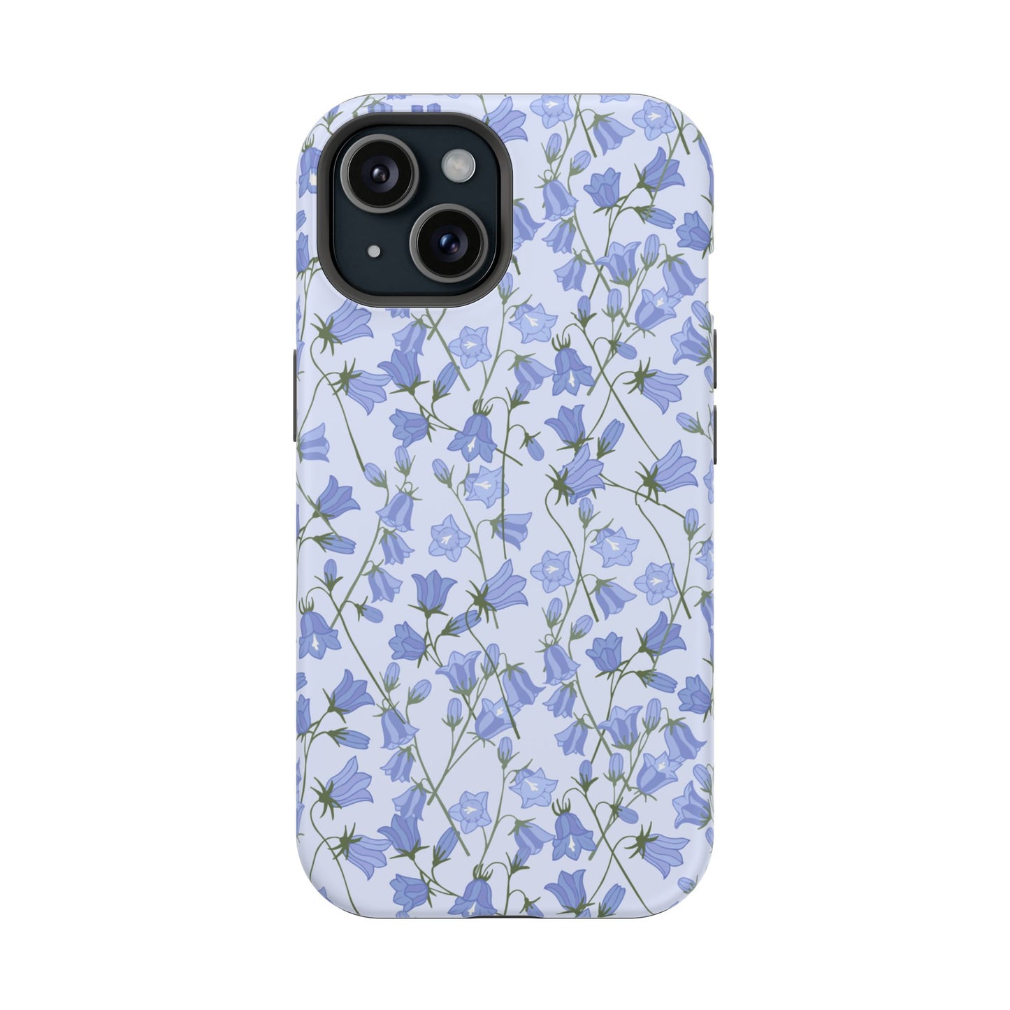 Purple Floral Pattern MagSafe Case