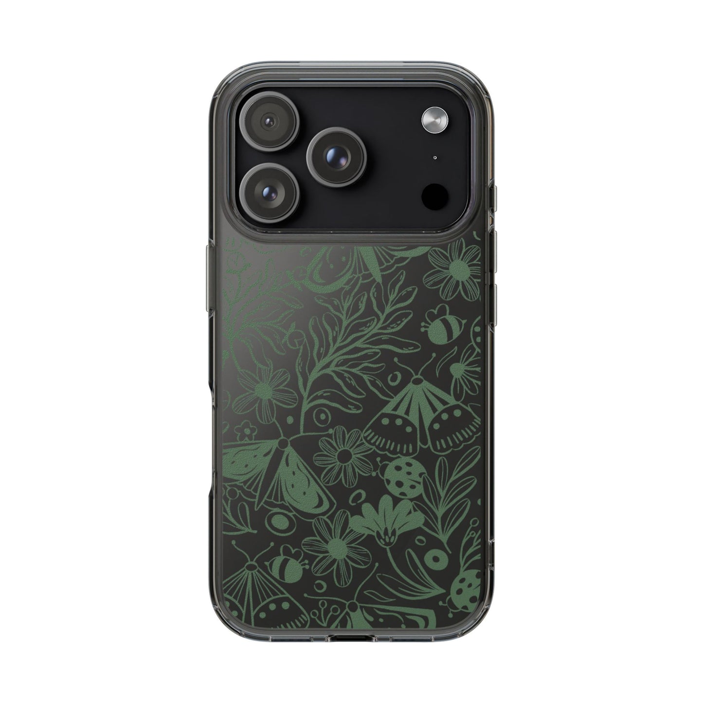 Clear Garden Pattern Case