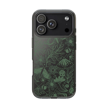 Clear Garden Pattern Case