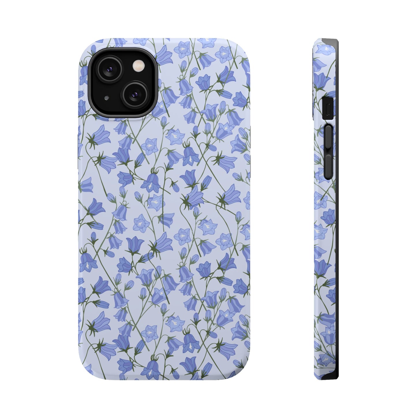 Purple Floral Pattern MagSafe Case