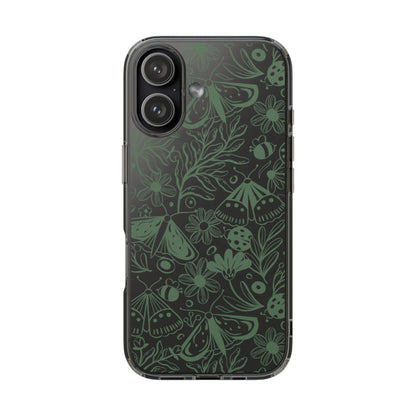 Clear Garden Pattern Case