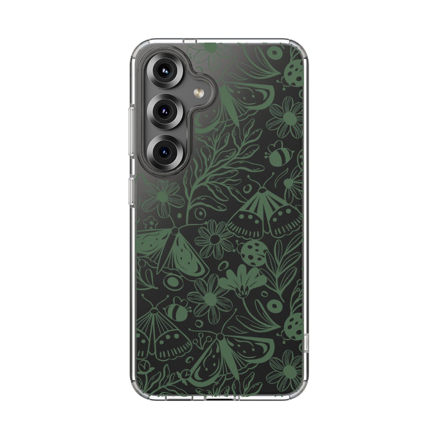Clear Garden Pattern Case