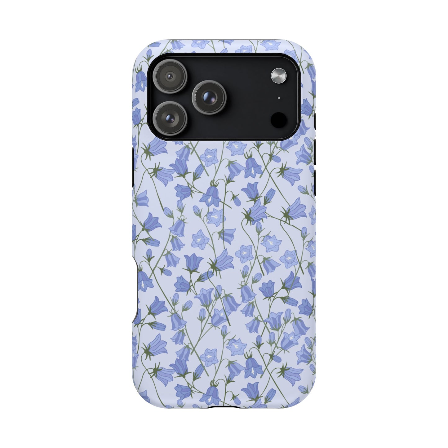 Purple Floral Pattern MagSafe Case
