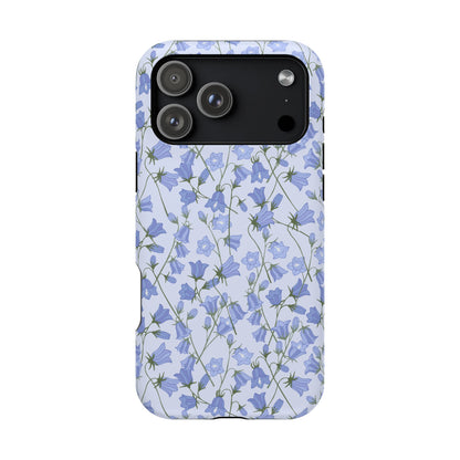 Purple Floral Pattern MagSafe Case