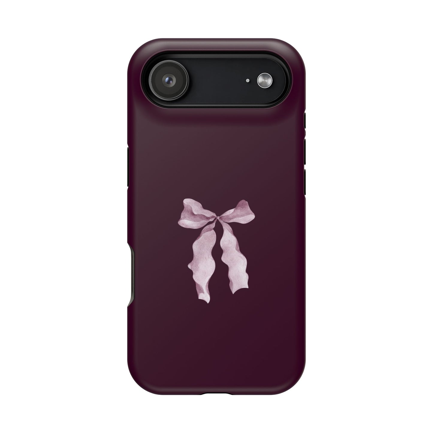 Beauty Burgundy Bow MagSafe