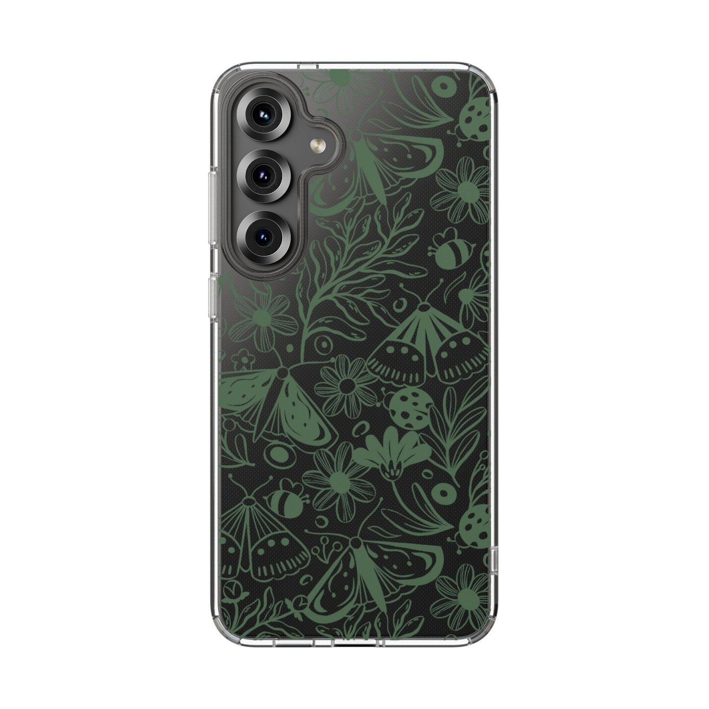Clear Garden Pattern Case