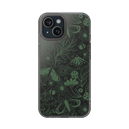 Clear Garden Pattern Case