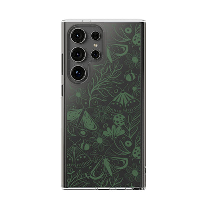 Clear Garden Pattern Case