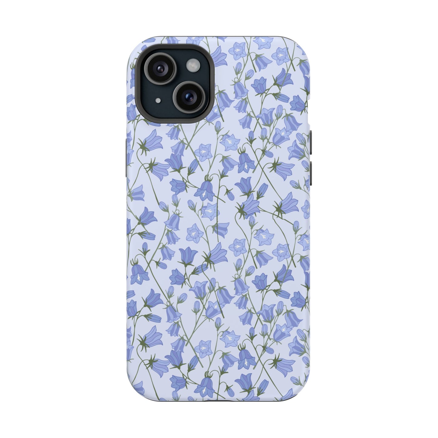 Purple Floral Pattern MagSafe Case