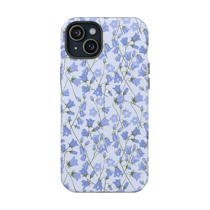 Purple Floral Pattern MagSafe Case
