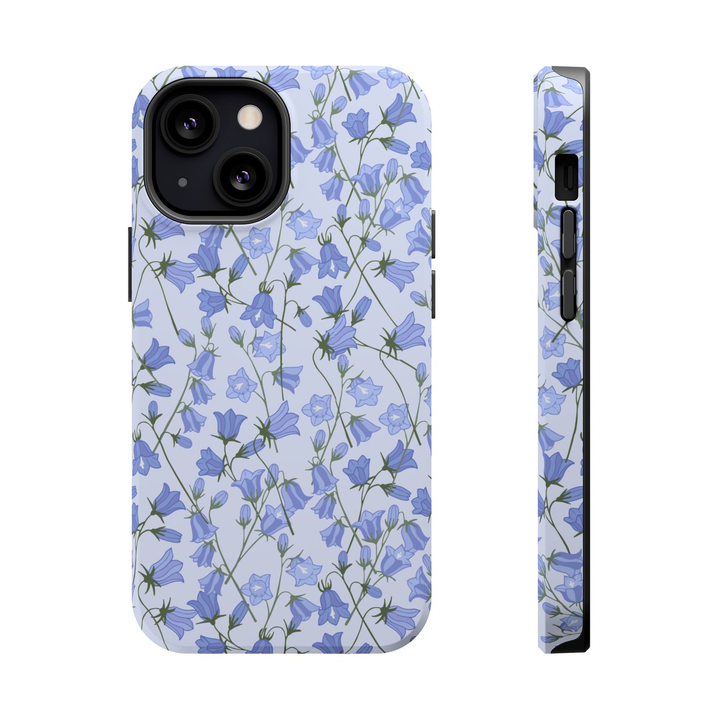 Purple Floral Pattern MagSafe Case