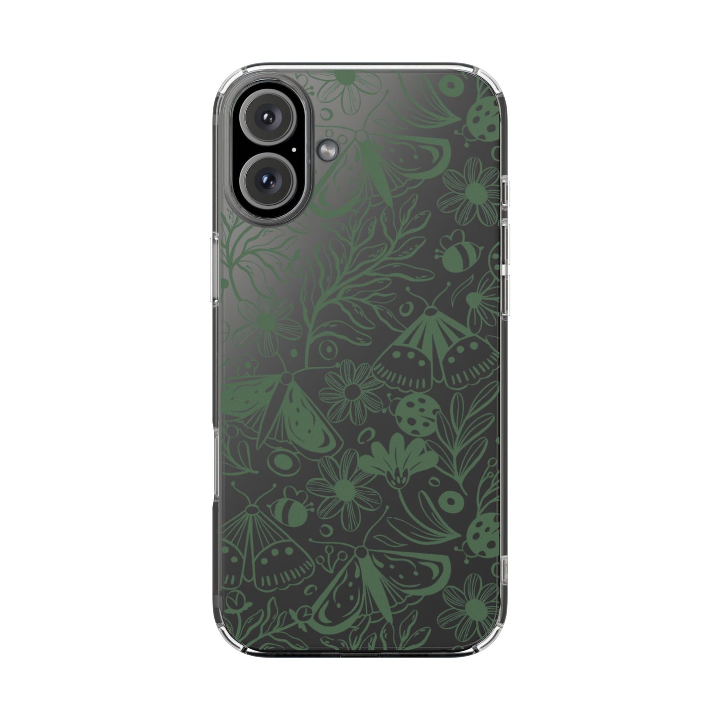 Clear Garden Pattern Case