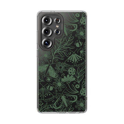 Clear Garden Pattern Case