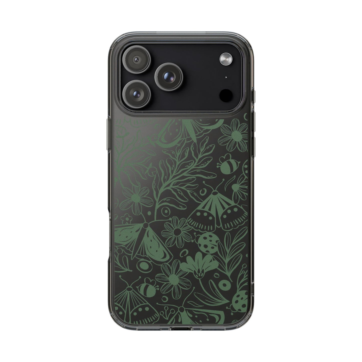 Clear Garden Pattern Case