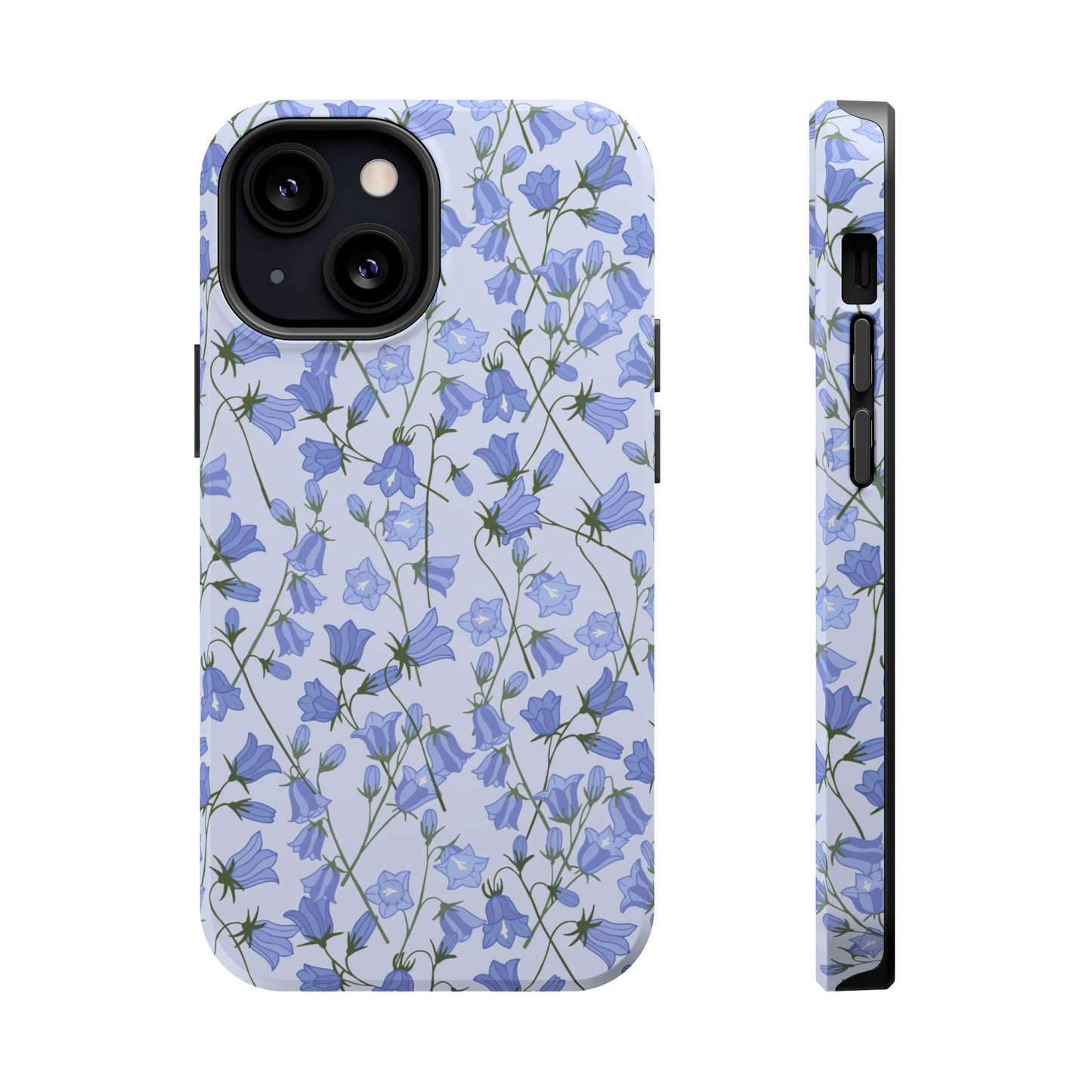 Purple Floral Pattern MagSafe Case