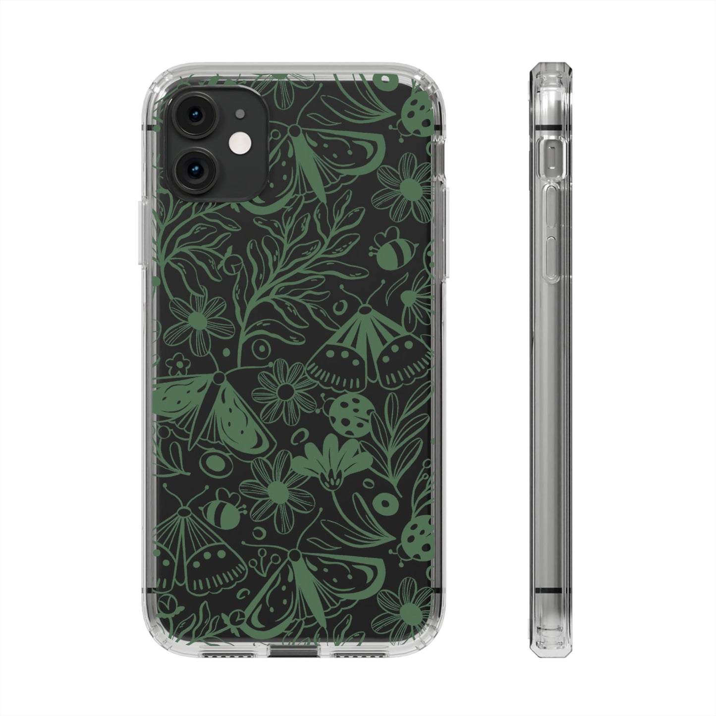 Clear Garden Pattern Case