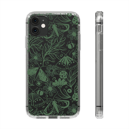 Clear Garden Pattern Case