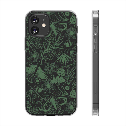 Clear Garden Pattern Case