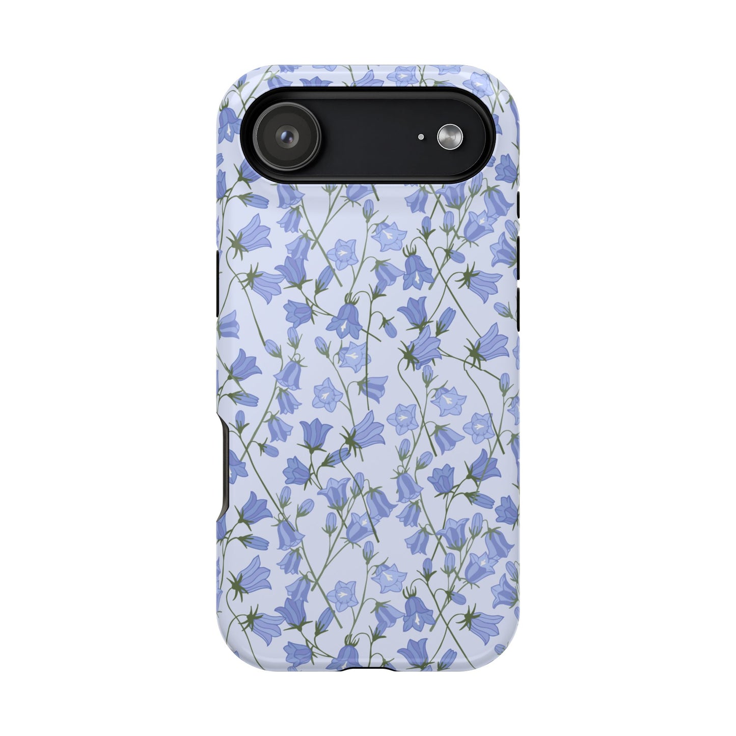 Purple Floral Pattern MagSafe Case