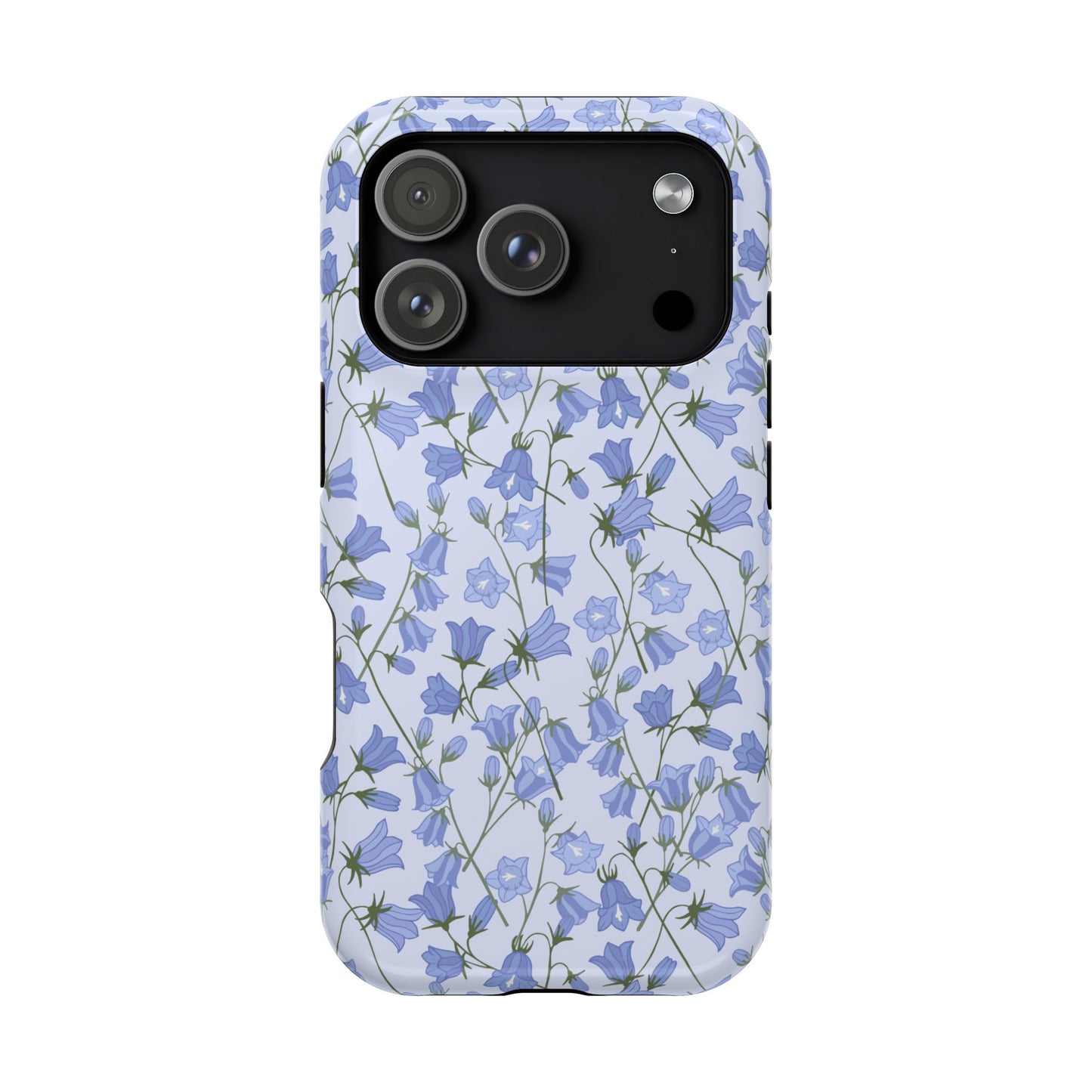 Purple Floral Pattern MagSafe Case