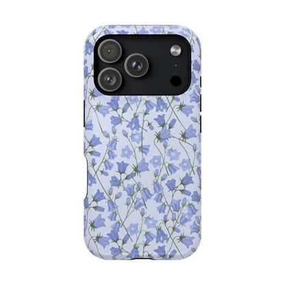 Purple Floral Pattern MagSafe Case