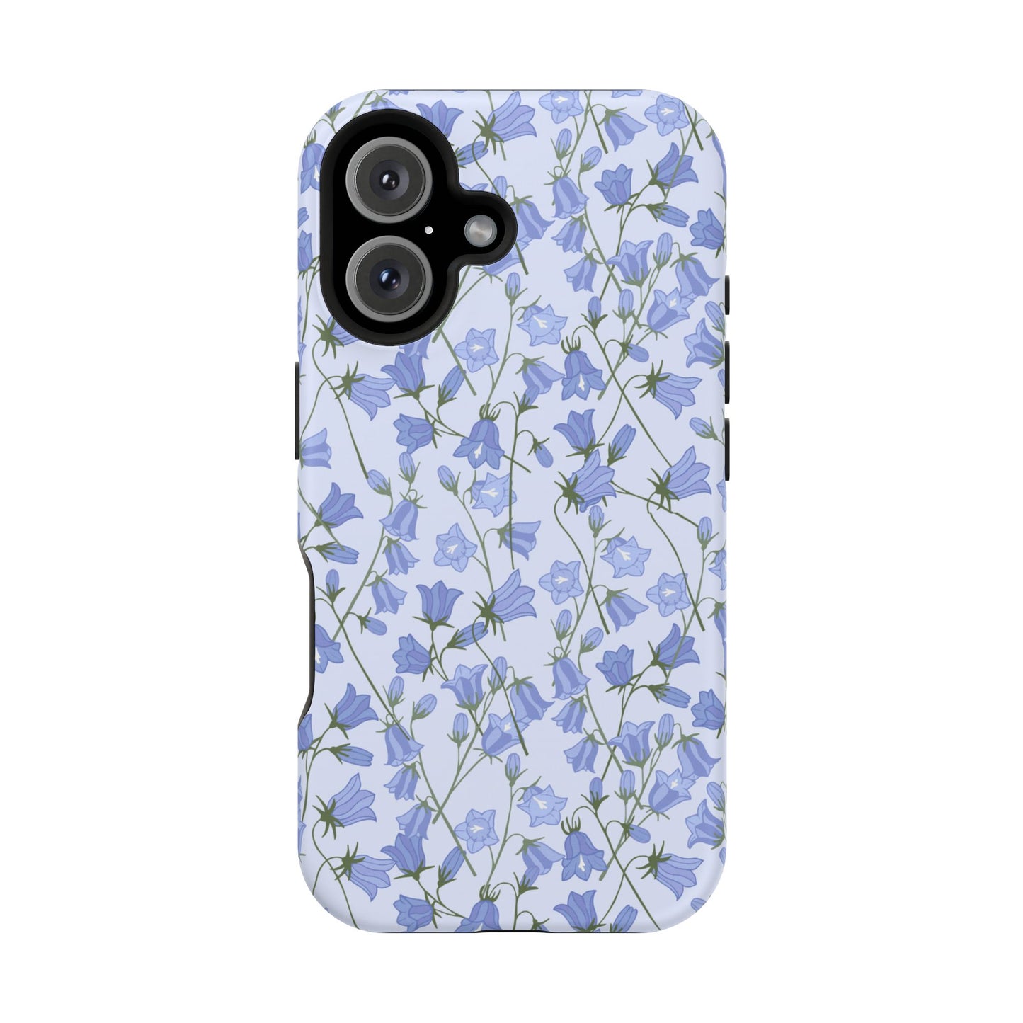 Purple Floral Pattern MagSafe Case