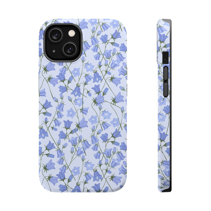 Purple Floral Pattern MagSafe Case