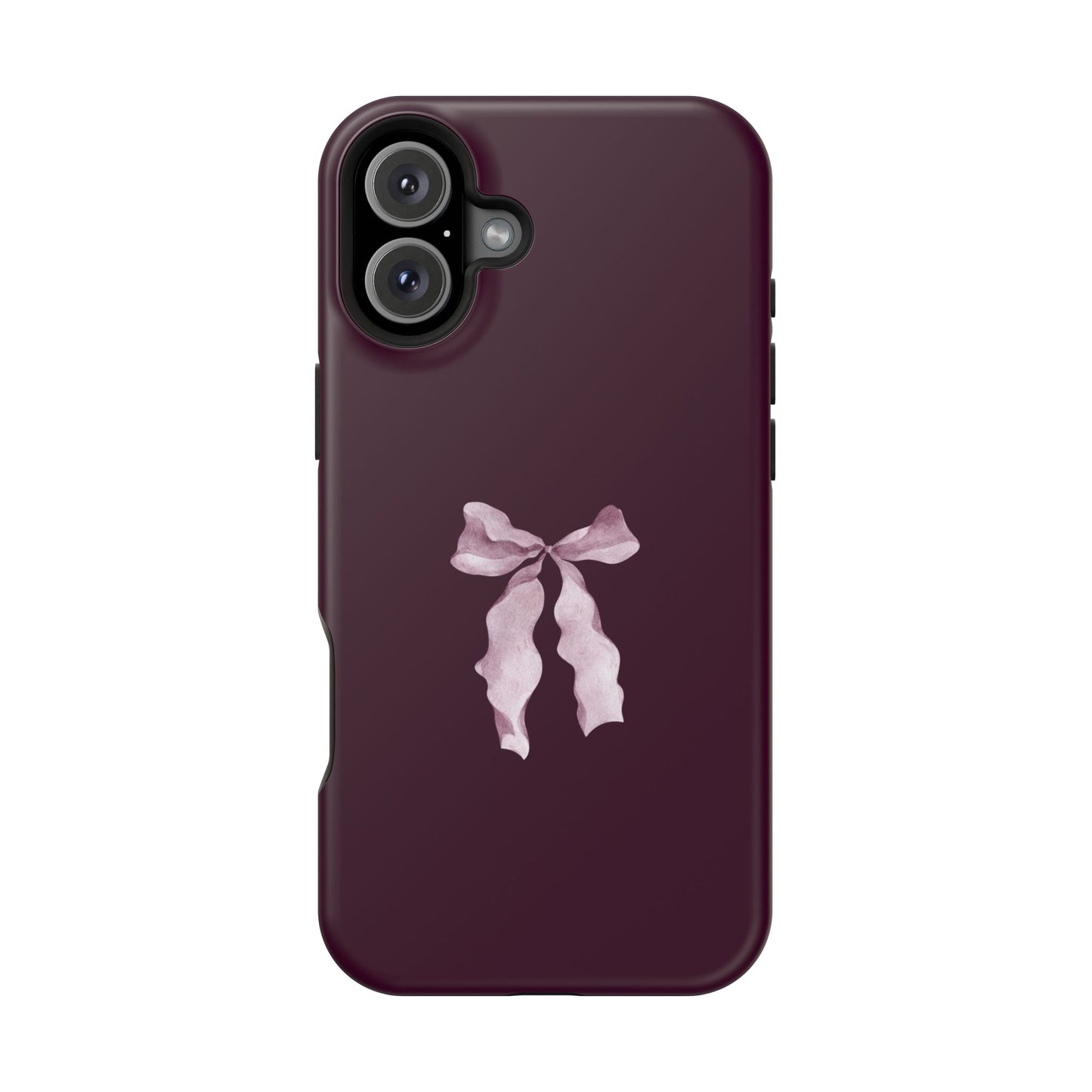 Beauty Burgundy Bow MagSafe